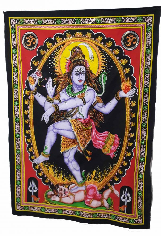  Pano Decorativo Shiva Nataraja