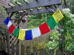 ESGOTADO! Bandeira tibetana de orações - Grande