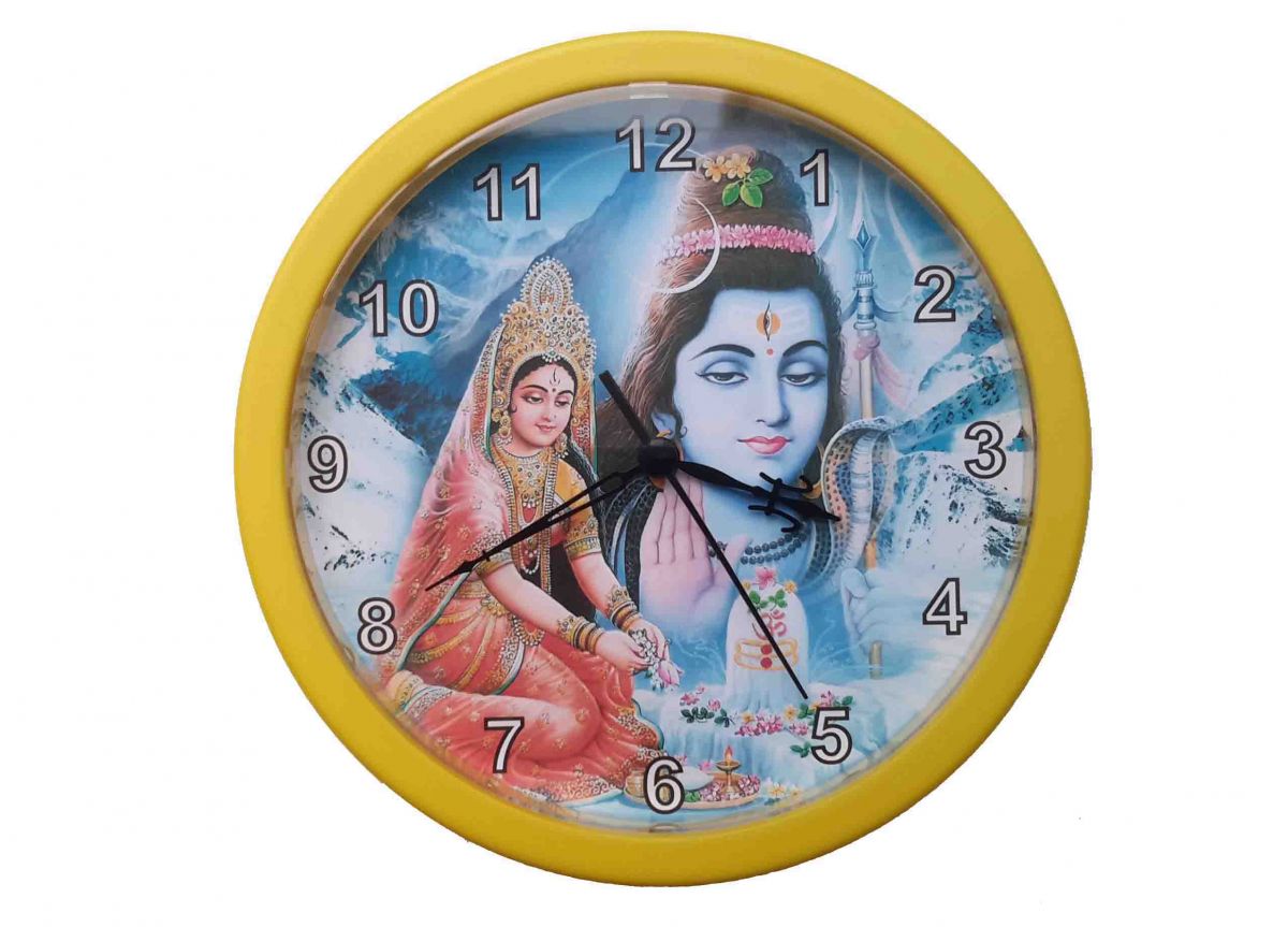 Relógio de Parede - Shiva & Parvati