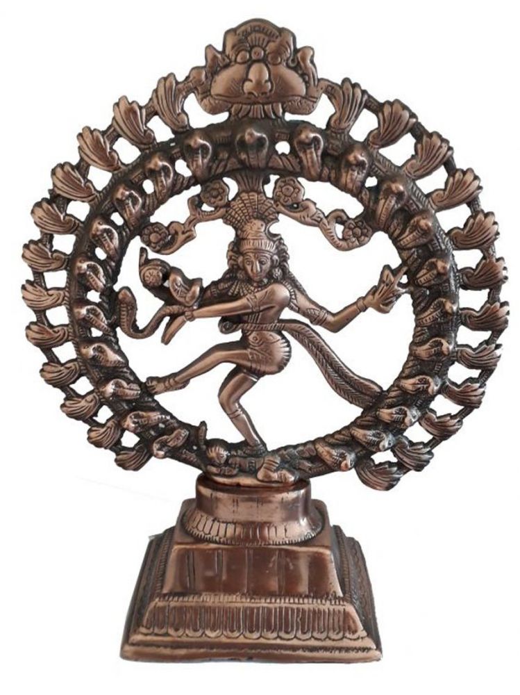 ESGOTADO! Estatueta Shiva Nataraja Mod 1. Bronze
