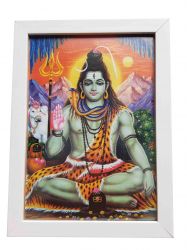 Quadro Decorativo Meditating Shiva 